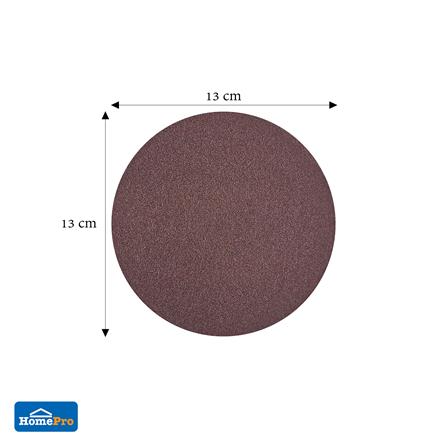 กระดาษทรายกลมสักหลาด เบอร์ 120 MATALL 5 นิ้ว แพ็ก 5 ชิ้น_3