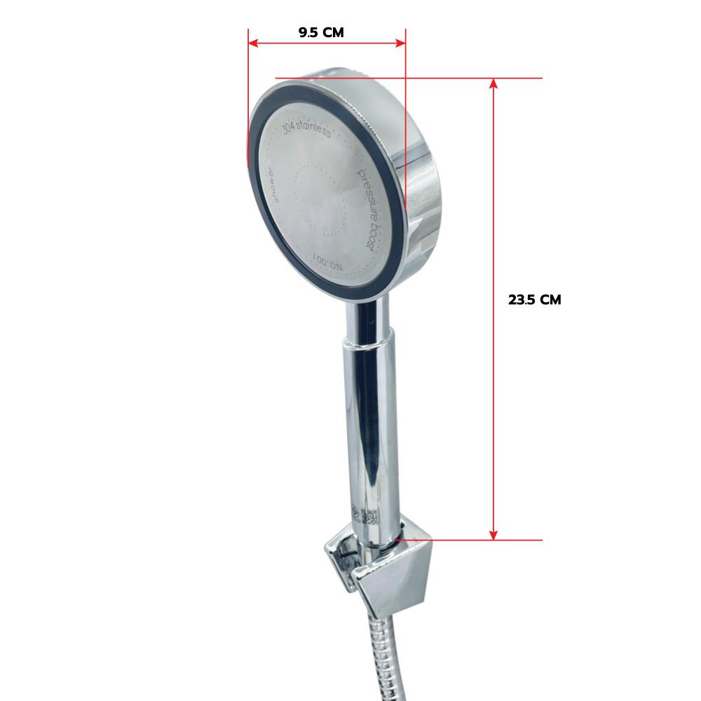 ชุดฝักบัวสายอ่อน HOEN HOME-21 สีโครม