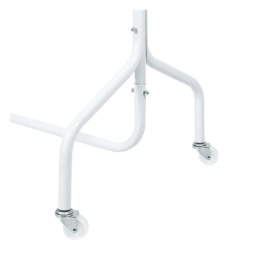 ราวแขวนผ้าราวเดี่ยว PLIM EVE 120.5 ซม. สีขาว