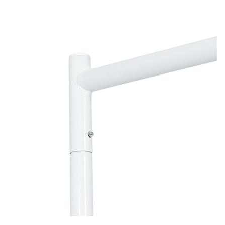 ราวแขวนผ้าราวเดี่ยว PLIM EVE 120.5 ซม. สีขาว_3