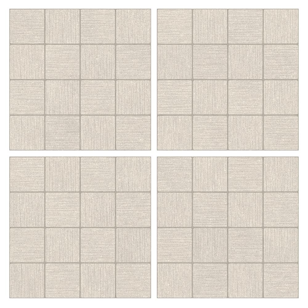 กระเบื้องพื้นพอร์ซเลน  40x40 ซม. TARA แม็กเวย์ โบน A 0.96 ตร.ม.