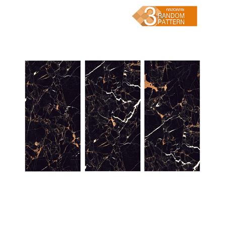 กระเบื้องพื้นพอร์ซเลน 80x160 ซม. TARA โอนิกซ์ แบล็ค 2.56 ตร.ม._1