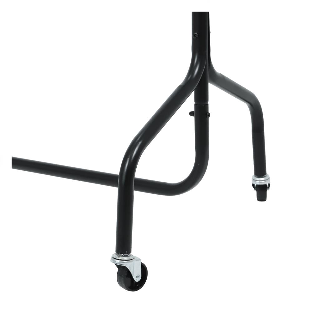 ราวแขวนผ้าราวเดี่ยว PLIM EVE 120.5 ซม. สีดำ