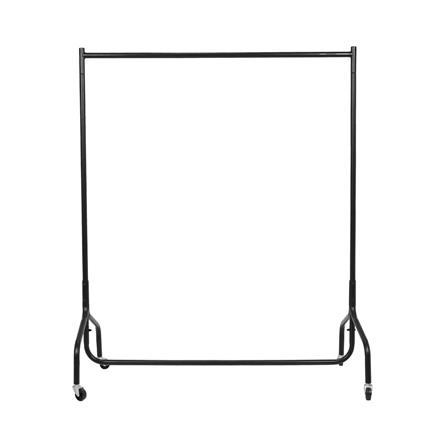 ราวแขวนผ้าราวเดี่ยว PLIM EVE 120.5 ซม. สีดำ_2