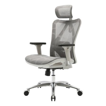 เก้าอี้สุขภาพ WORK STATION MODEL-M NYLON สีเทา