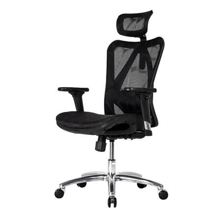 เก้าอี้สุขภาพ WORK STATION MODEL-M NYLON สีดำ