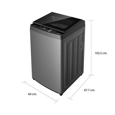 เครื่องซักผ้าฝาบน TOSHIBA AW-DUN1700MT(SG) 16 กก. สีเทา_6