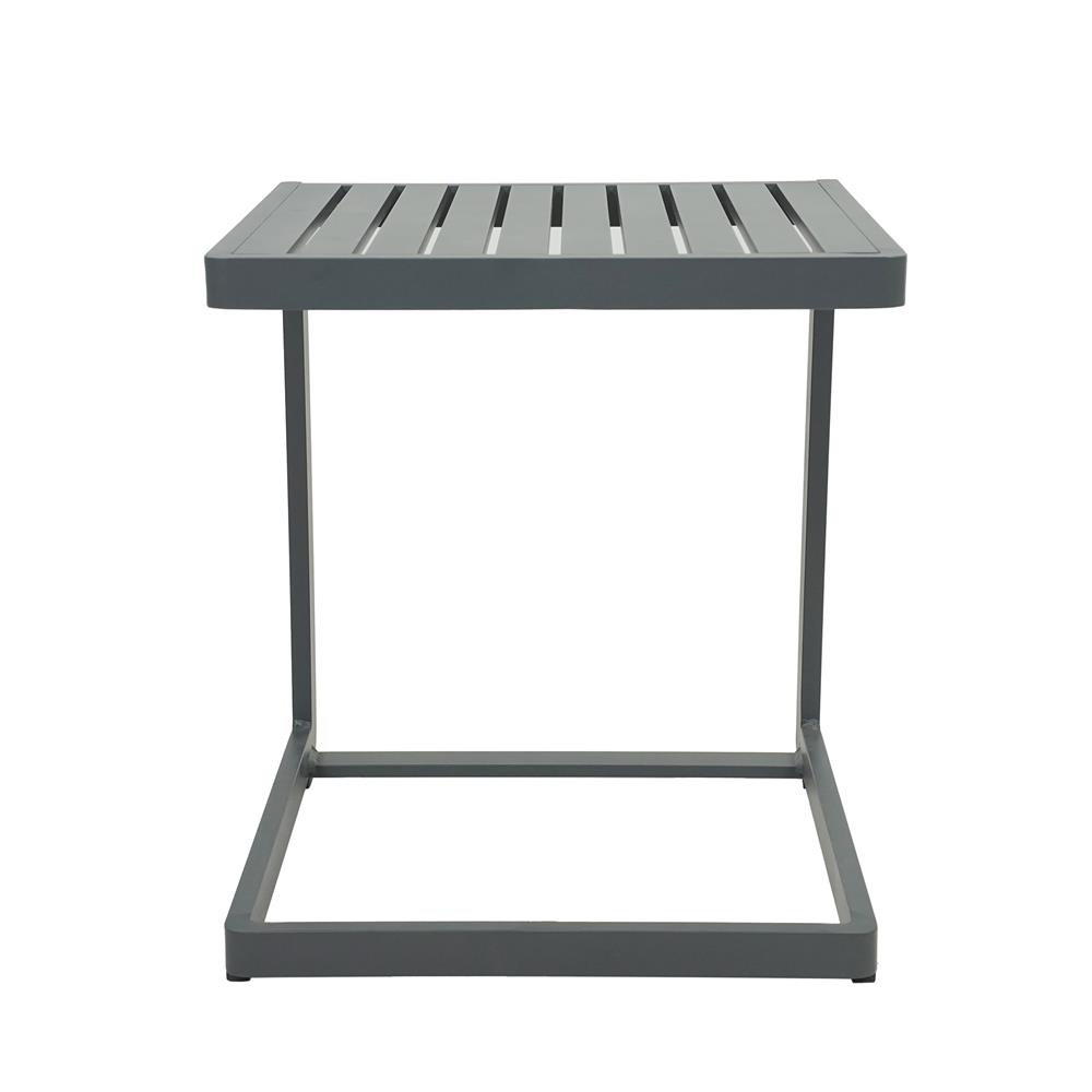 โต๊ะข้างอะลูมิเนียม SPRING SUNNY 40 ซม. สีเทา