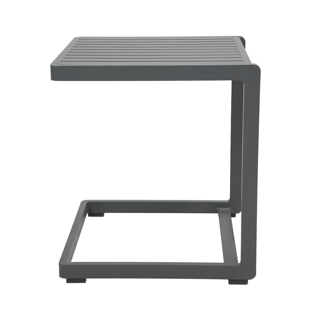 โต๊ะข้างอะลูมิเนียม SPRING SUNNY 40 ซม. สีเทา