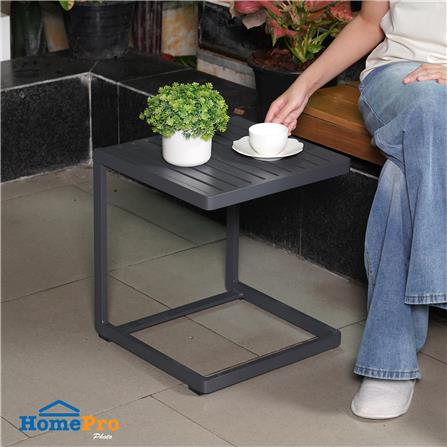 โต๊ะข้างอะลูมิเนียม SPRING SUNNY 40 ซม. สีเทา_6