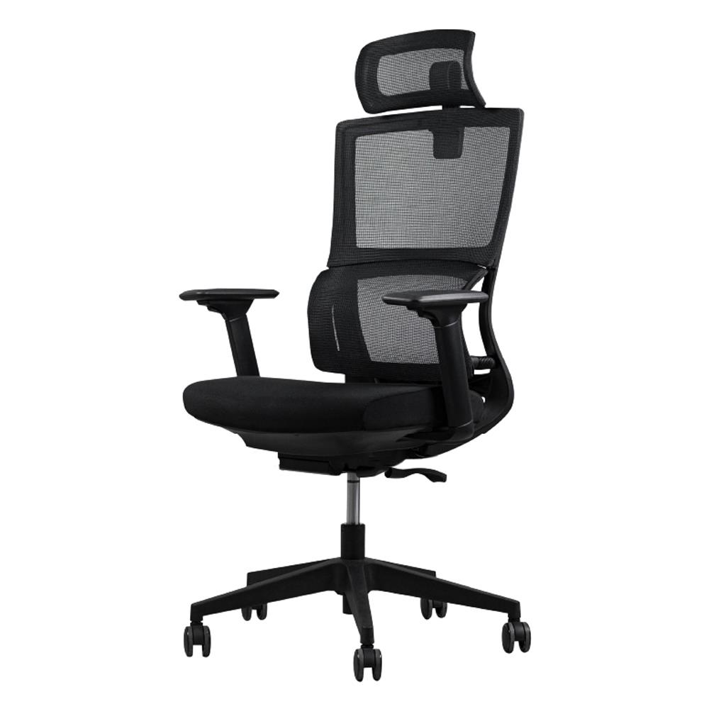 เก้าอี้สุขภาพ WORK STATION MODEL-T FOAM สีดำ