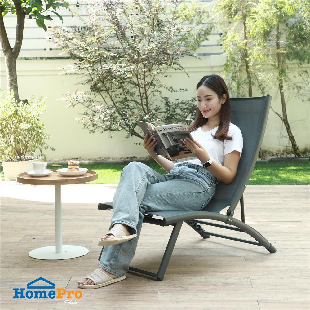 เก้าอี้สนาม SPRING SUNNY สีเทา