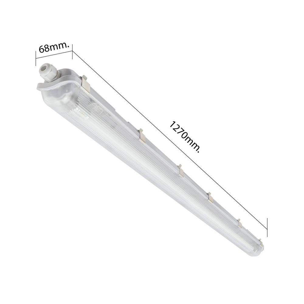 รางนีออนกันฝน LED LAMPTAN TRI-PROOF SET 1X20 วัตต์ DAYLIGHT