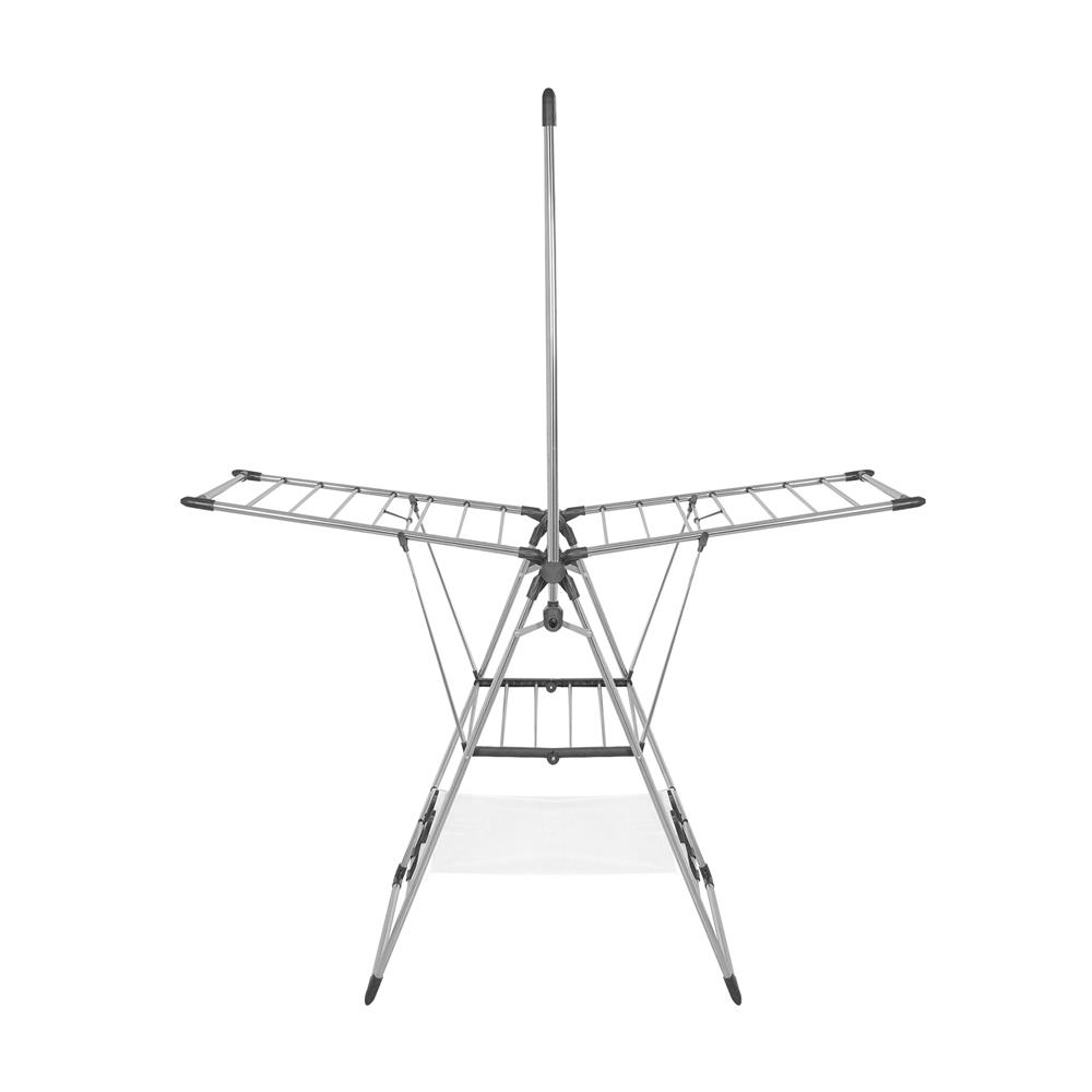 ราวตากผ้าแบบปีก พร้อมราวแขวน PLIM 156.5x68x192 ซม.