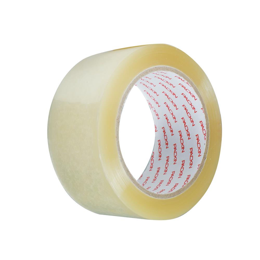 เทป OPP PACK IN 2 นิ้วX100 หลา สีใส แพ็ก 6 ชิ้น