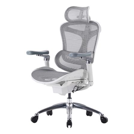 เก้าอี้สุขภาพ WORK STATION MODEL-E F029 สีเทา_0