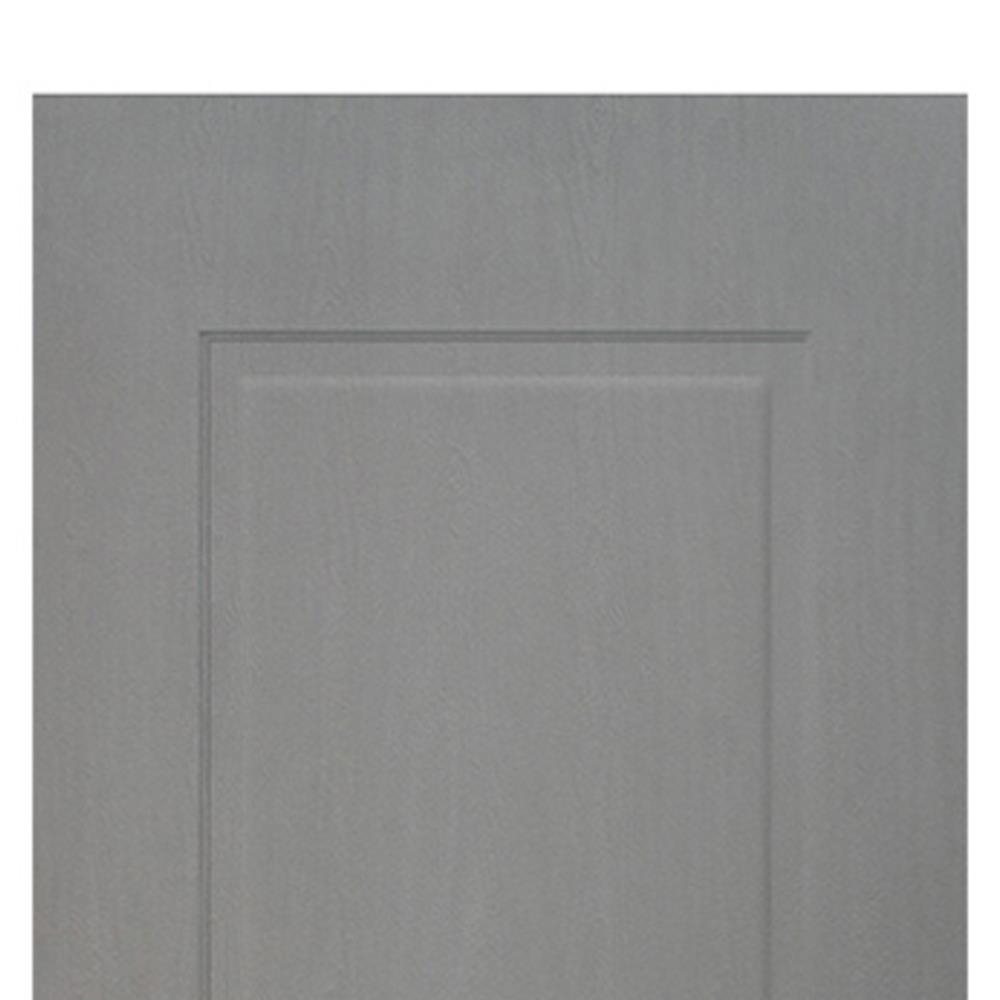 ประตูห้องน้ำ UPVC AZLE MDI-7 1 ฟัก 70X200 ซม. สีเทา เจาะลูกบิด