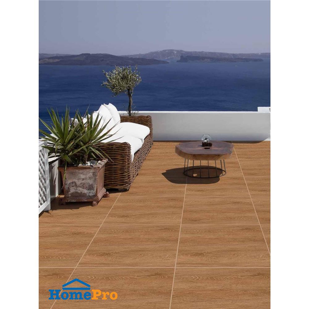 กระเบื้องพื้น 60x60 ซม. ภูผา บรอดนี่ วู้ด น้ำตาล PM 1.44 ตร.ม.