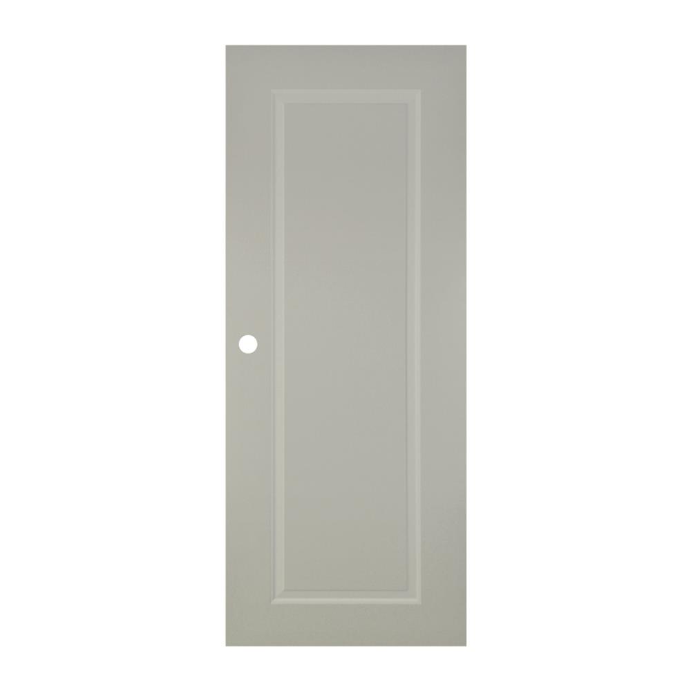 ประตูภายใน UPVC เจาะลูกบิด AZLE MDI-7 1 ฟัก 80x200 ซม. สีเบจ