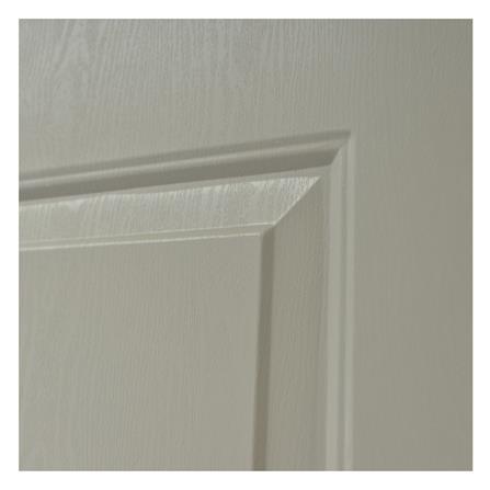 ประตูภายใน UPVC เจาะลูกบิด AZLE MDI-7 1 ฟัก 80x200 ซม. สีเบจ_3