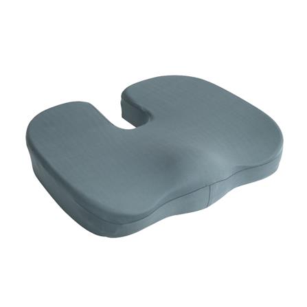 เซตคู่เบาะรองนั่ง-เบาะรองหลัง ERGOTREND 16.8X16.8 นิ้ว สีเทา_2