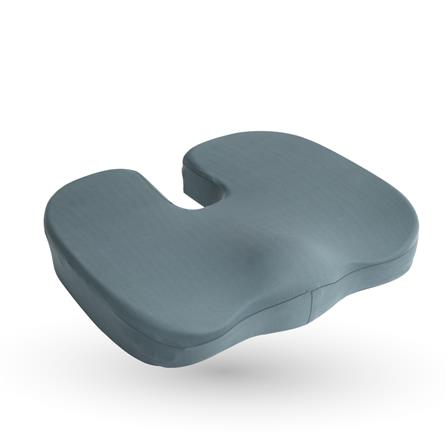 เซตคู่เบาะรองนั่ง-เบาะรองหลัง ERGOTREND 18X14 นิ้ว สีเทา_2