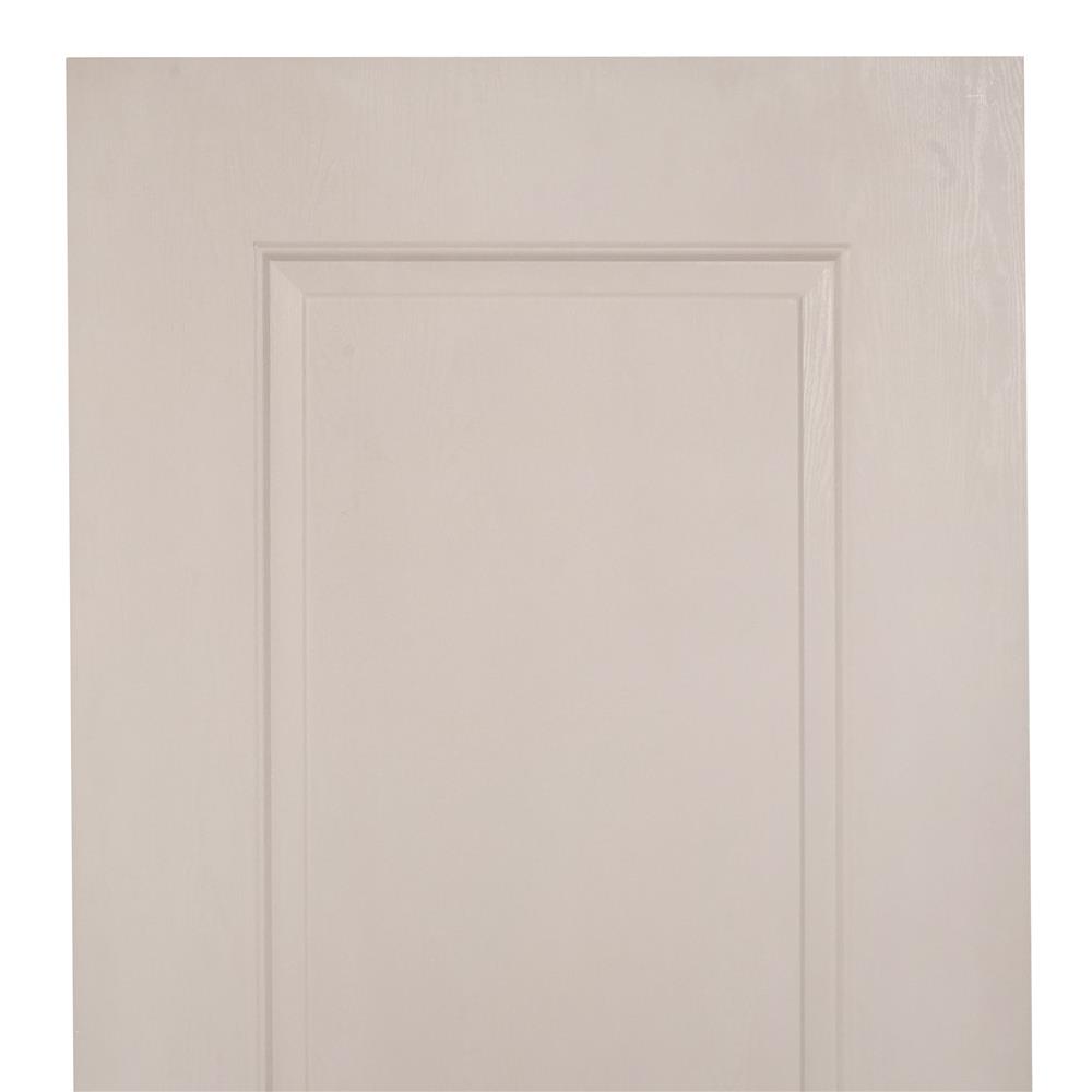 ประตูภายนอก UPVC AZLE MD-7 1 ฟัก 80X200 ซม. สีเบจ เจาะลูกบิด