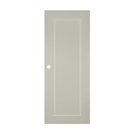 ประตูภายนอก UPVC เจาะลูกบิด AZLE MD-7 1 ฟัก 80x200 ซม. สีเบจ