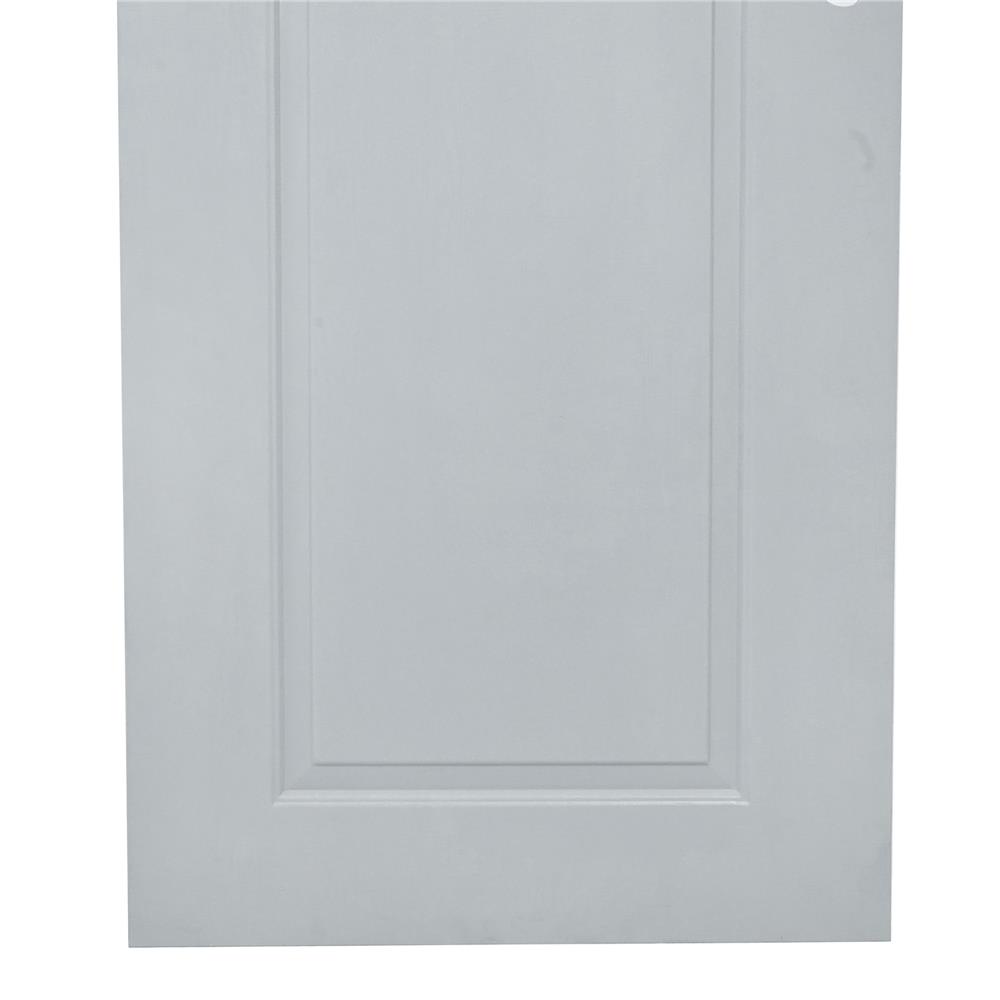 ประตูภายนอก UPVC AZLE MD-7 1 ฟัก 80X200 ซม. สีเทา เจาะลูกบิด