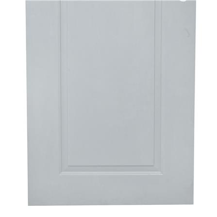 ประตูภายนอก UPVC AZLE MD-7 1 ฟัก 80X200 ซม. สีเทา เจาะลูกบิด_3