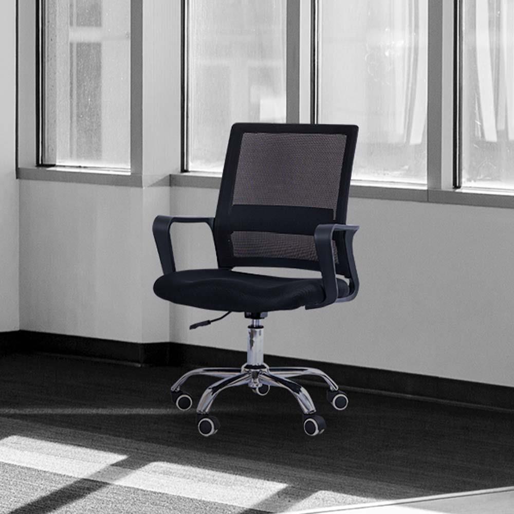 เก้าอี้สำนักงาน AS FURNITURE YOSHIDA สีดำ