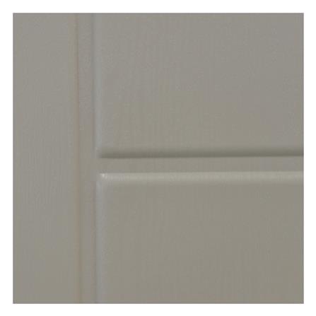 ประตูภายนอก UPVC เจาะลูกบิด AZLE MD-8 80x200 ซม. สีเบจ_2