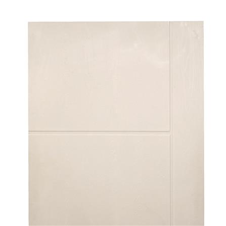 ประตูภายนอก UPVC AZLE MD-8 80X200 ซม. สีเบจ เจาะลูกบิด_3