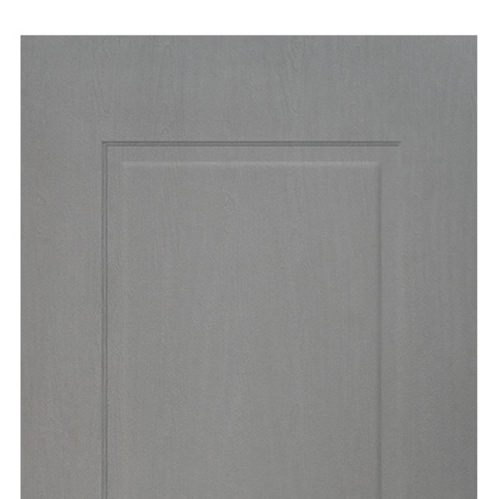 ประตูภายใน UPVC AZLE MDI-7 1 ฟัก 80X200 ซม. สีเทา เจาะลูกบิด