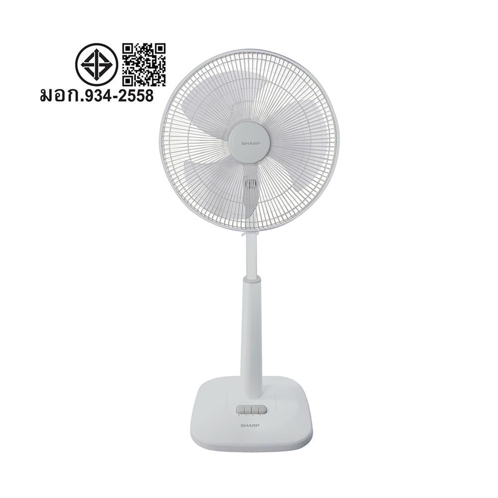 พัดลมสไลด์ 16 นิ้ว SHARP PJ-SL165GY สีเทาอ่อน