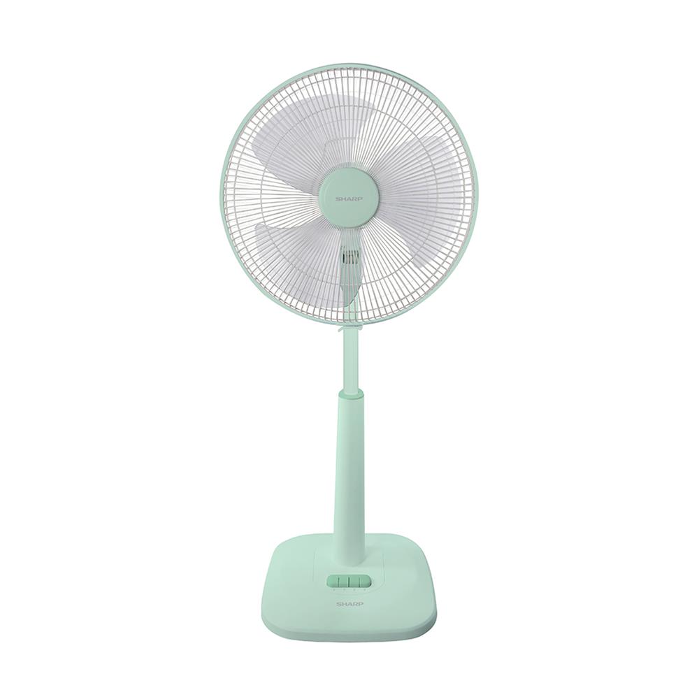 พัดลมสไลด์ 16 นิ้ว SHARP PJ-SL165MC สีเขียวอ่อน