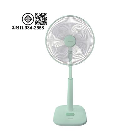 พัดลมสไลด์ 16 นิ้ว SHARP PJ-SL165MC สีเขียวอ่อน_4