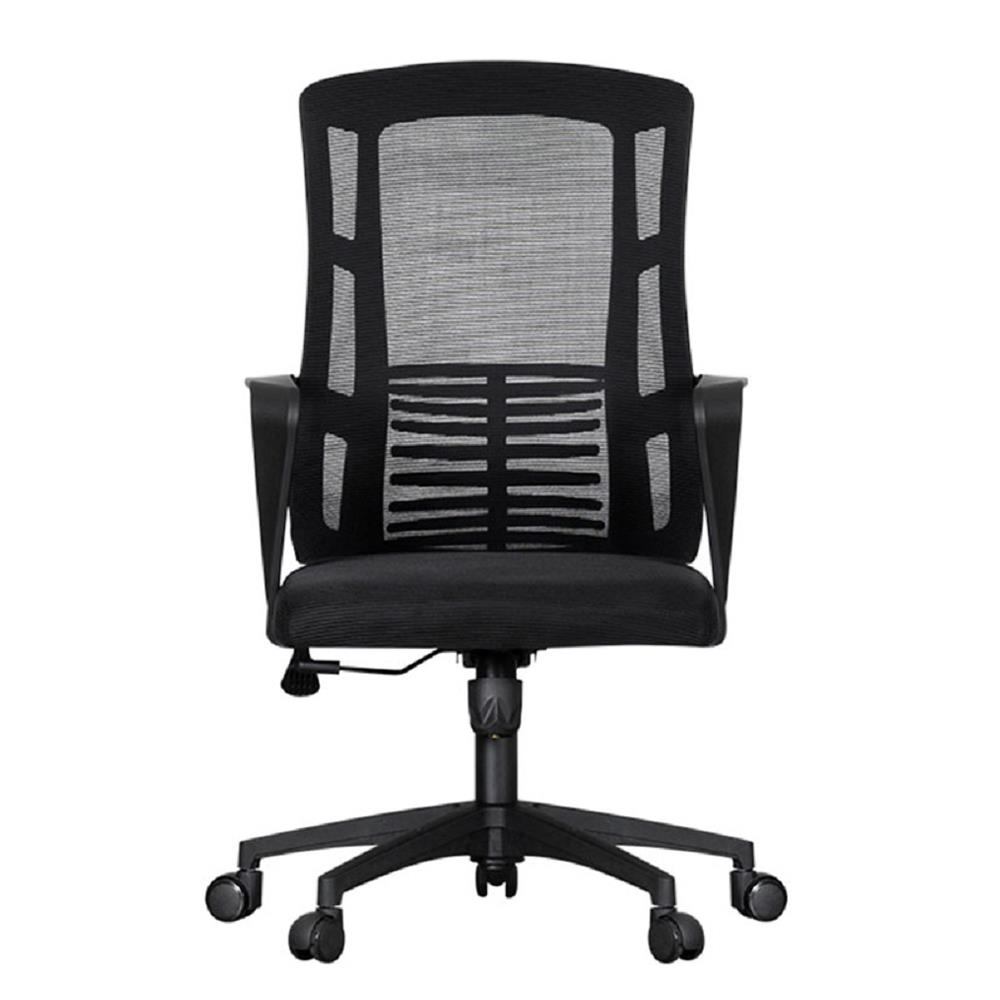 เก้าอี้สำนักงาน AS FURNITURE BOGOTA สีดำ