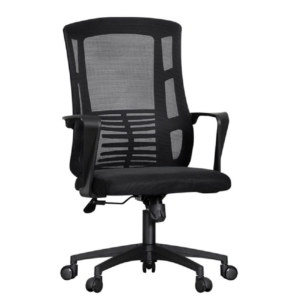 เก้าอี้สำนักงาน AS FURNITURE BOGOTA สีดำ