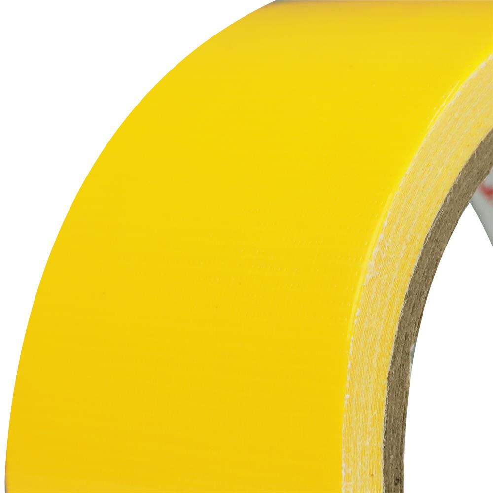 เทปผ้า PACK IN 48 มม.X8 หลา สีเหลือง แพ็ก 6 ชิ้น