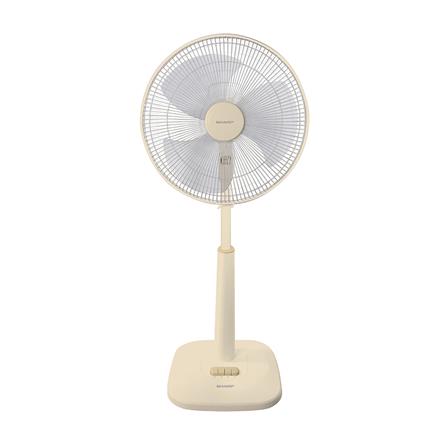 พัดลมสไลด์ 16 นิ้ว SHARP PJ-SL165VA สีครีม