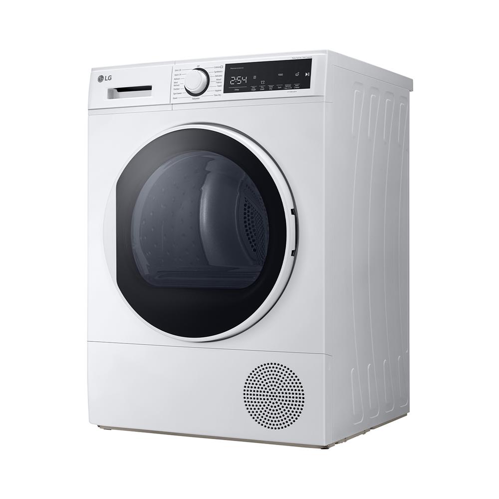 เครื่องอบผ้าฝาหน้า LG RD08NHP5W 8 กก. HEAT PUMP สีขาว