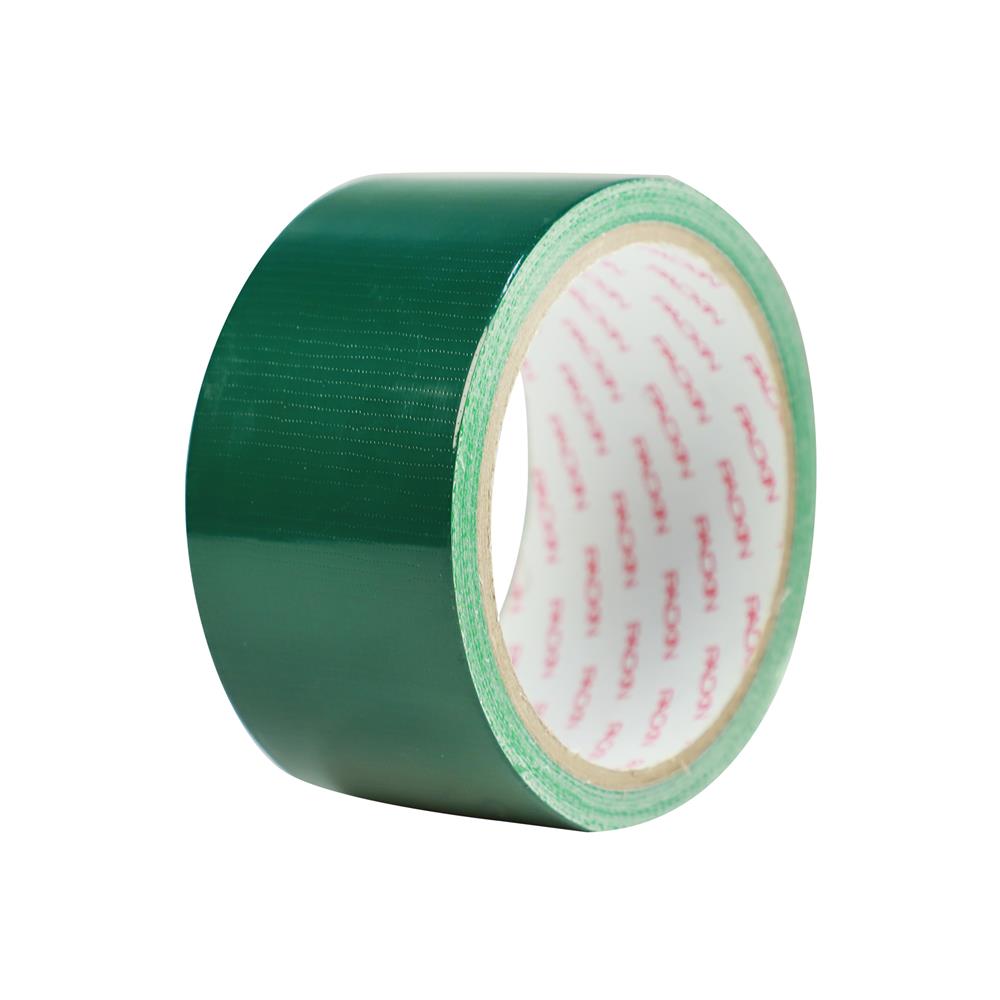 เทปผ้า PACK IN 48 มม.X8 หลา สีเขียว แพ็ก 6 ชิ้น