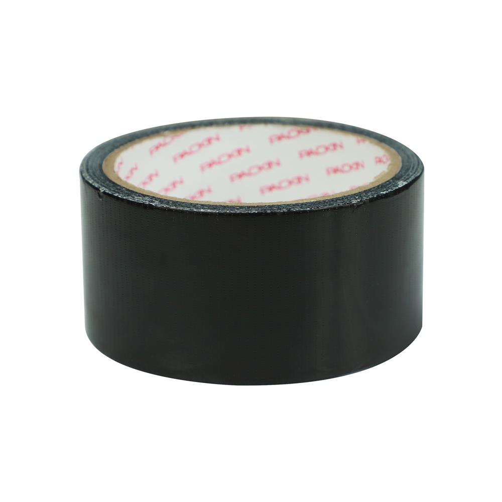 เทปผ้า PACK IN 48 มม.X8 หลา สีดำ แพ็ก 6 ชิ้น