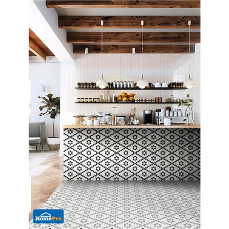 โมเสคพอร์ซเลน 22x24 ซม. GLASCERA ราวนด์ แพทเทิร์น 1 ทูโทน_1