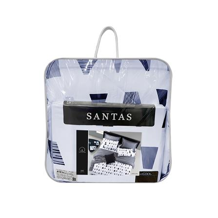 ชุดผ้าปูที่นอน 6 ฟุต 6 ชิ้น SANTAS LUCKY LANE GR_5
