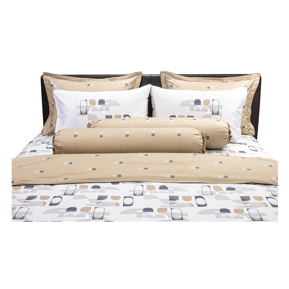 ชุดผ้าปูที่นอน 6 ฟุต 7 ชิ้น SANTAS LIBERICA GR