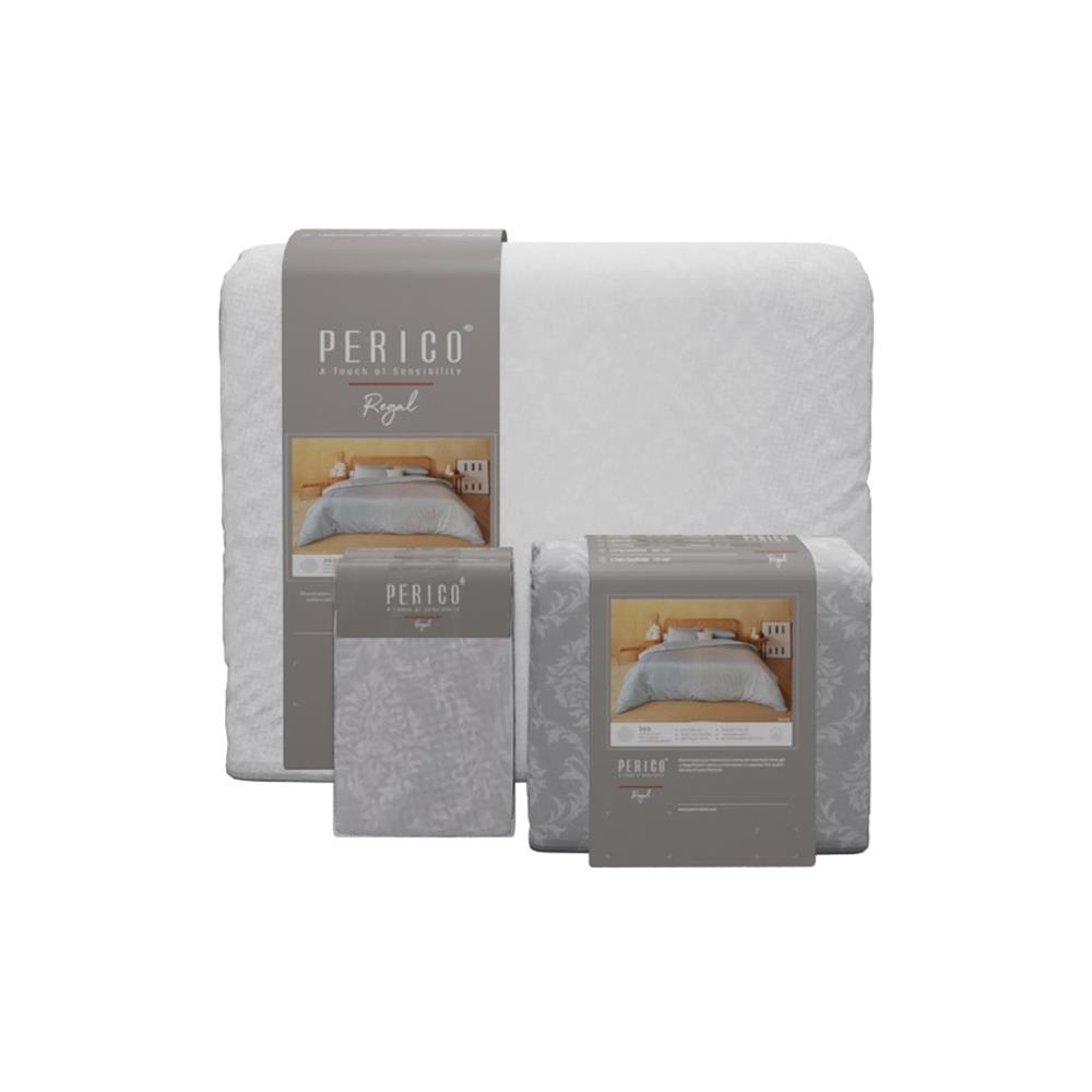 ชุดผ้าปูที่นอน 3.5 ฟุต 4 ชิ้น PERICO REGAL PRINT RE251