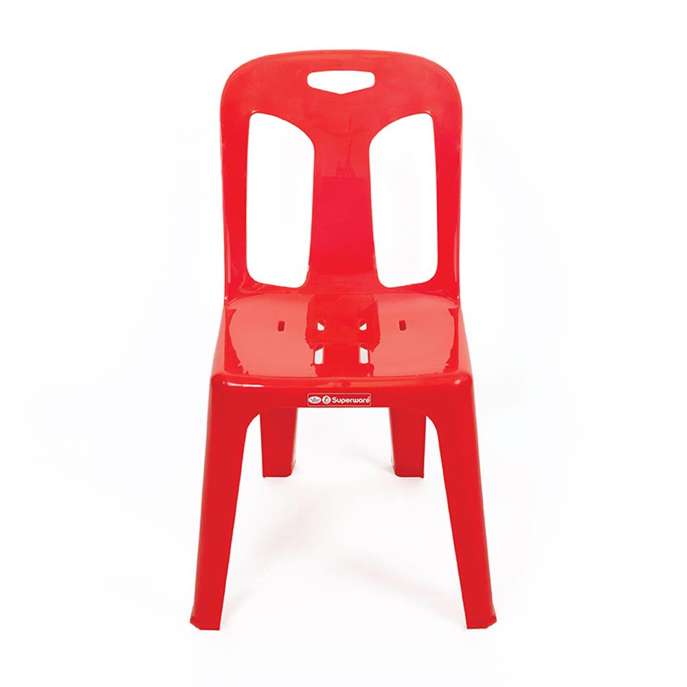 เก้าอี้พนักพิง SUPERWARE CH-50R สีแดง