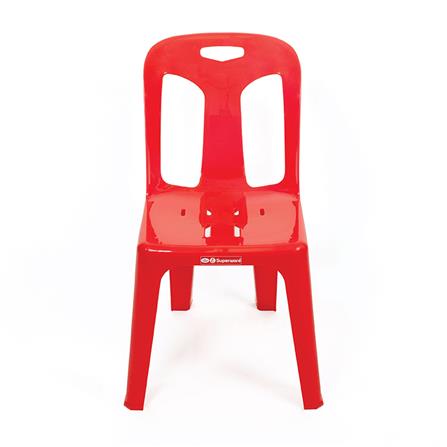 เก้าอี้พนักพิง SUPERWARE CH-50R สีแดง_1